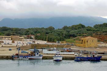 Le port de Tipaza , Algérie